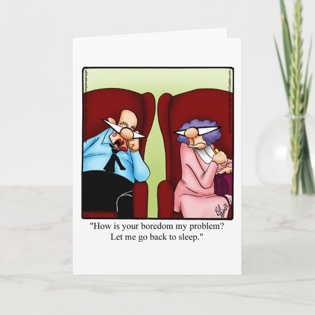 Funny Mariage Anniversaire Carte de voeux (Devant)