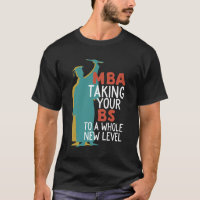 Funny Master Abschluss MBA mit BS auf eine neue Eb