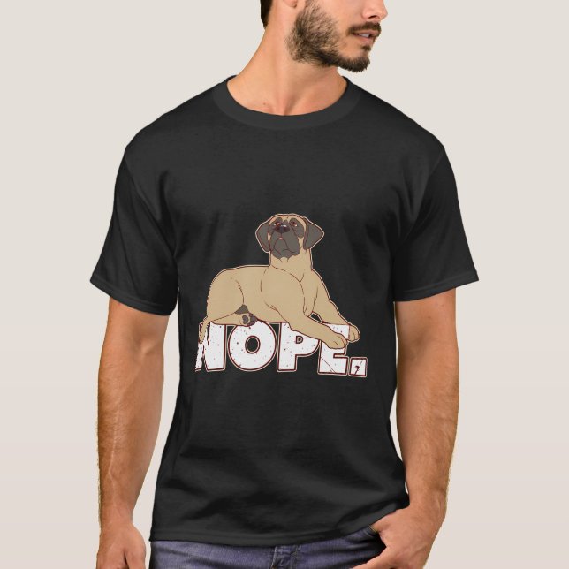 Funny Mastiff Geschenk Englisch Mastiff T-Shirt (Vorderseite)