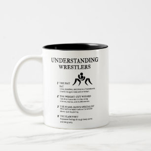 Funny Mat Life Spaß für Grapplers Zweifarbige Tasse