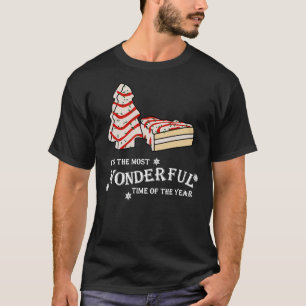 Funny Matching Pajamas Weihnachtsbaum Cake T-Shirt