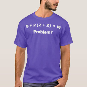 Funny Math Equation Viral Mathematics verwirren Eq T-Shirt