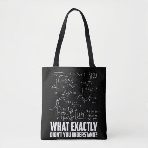 Funny Math Geek Physik Science Joke Tasche