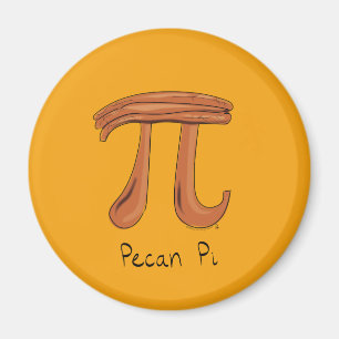 Funny Math Pecan Pi Erntedank Fall Magnet