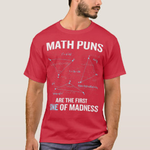 Funny Math Pun Calculus Geometry Lehrer Gag Gesche T-Shirt