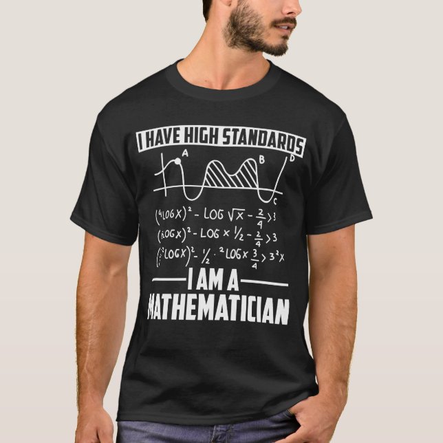Funny Mathe Geschenk Mathematiker Geschenke Mathem T-Shirt (Vorderseite)