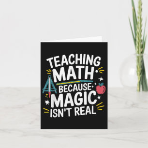 Funny Mathe Lehrer Algebra von Weitem zurück zur S Karte