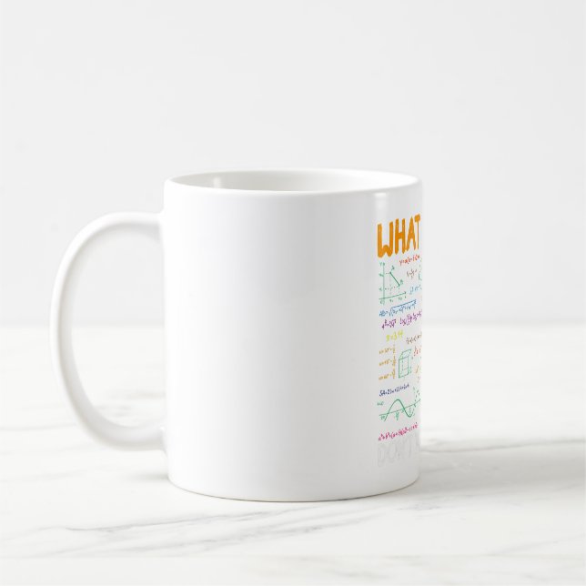 Funny Mathe Lehrer Student für Männer und Frauen T Kaffeetasse (Links)