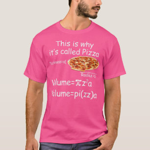 Funny Mathe und Pizza Gleichung Funny Mah und Pizz T-Shirt