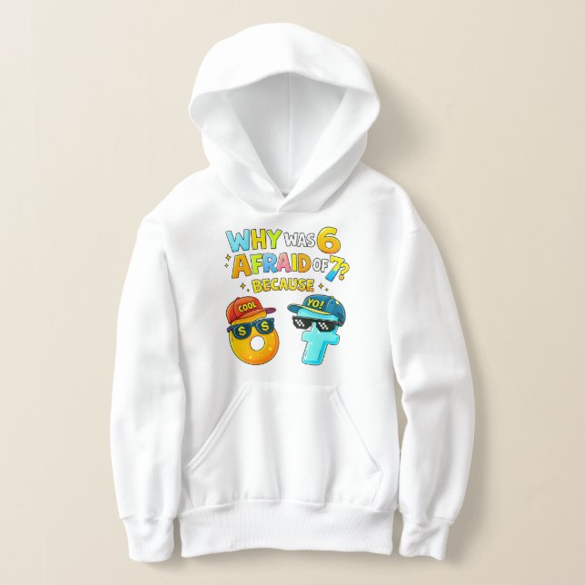 Funny Maths Numbers Joke Hoodie for Kids (Ablage )