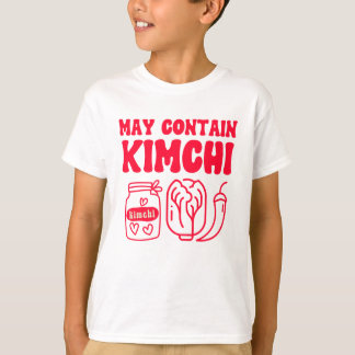 Funny May Contain Kimchi T-Shirt
