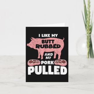 Funny Meat Lover Geschenk für Vater Outfit für Gri Karte