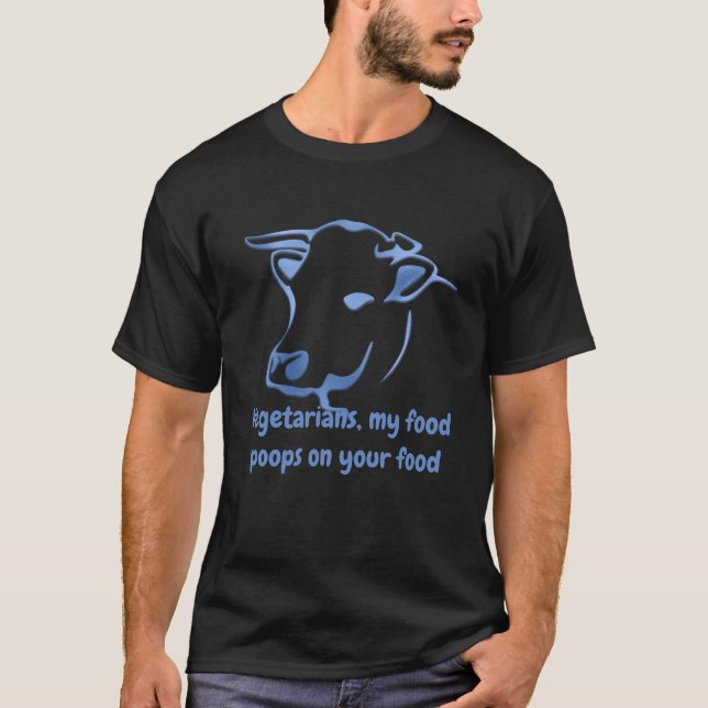 Funny Meateaters T-Shirt (Vorderseite)