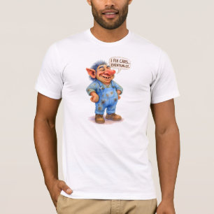 Funny Mechanic Troll - Ich repariere Autos irgendw T-Shirt