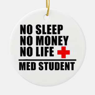 Funny Med School T-ShirtTrust Me Im fast Docto Keramik Ornament
