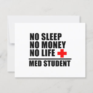 Funny Med School T-ShirtTrust Me Im fast Docto RSVP Karte