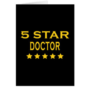 Funny Médecins Cool : Docteur Cinq étoiles