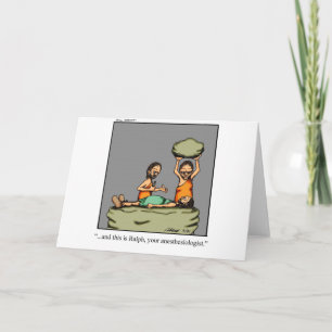 Funny Medical Geschenke! Karte