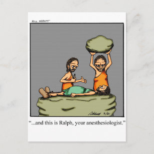Funny Medical Geschenke! Postkarte