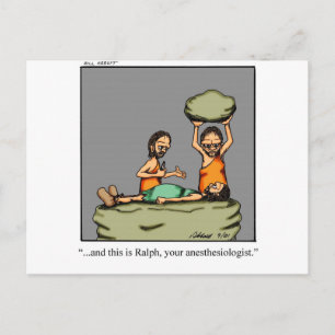Funny Medical Geschenke! Postkarte
