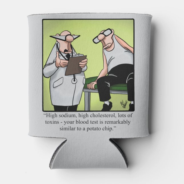 Funny Medical Health Spaß Dosenkühler (Vorderseite)