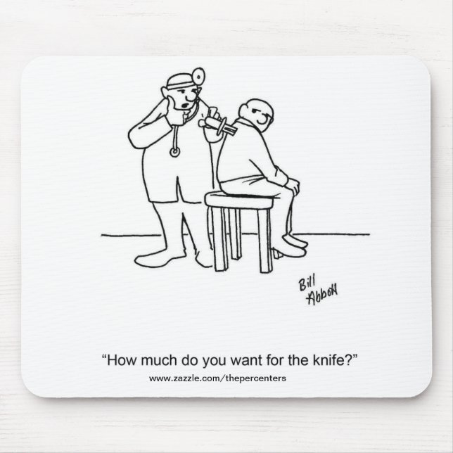 Funny Medical Spaß Mouse Pad Geschenk Mousepad (Vorne)