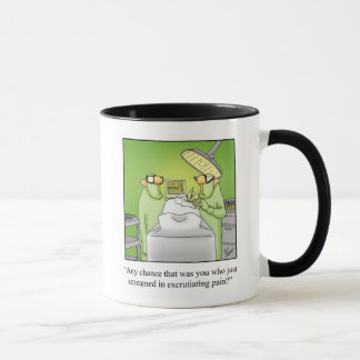 Funny Medical Spaß Ringer Tasse