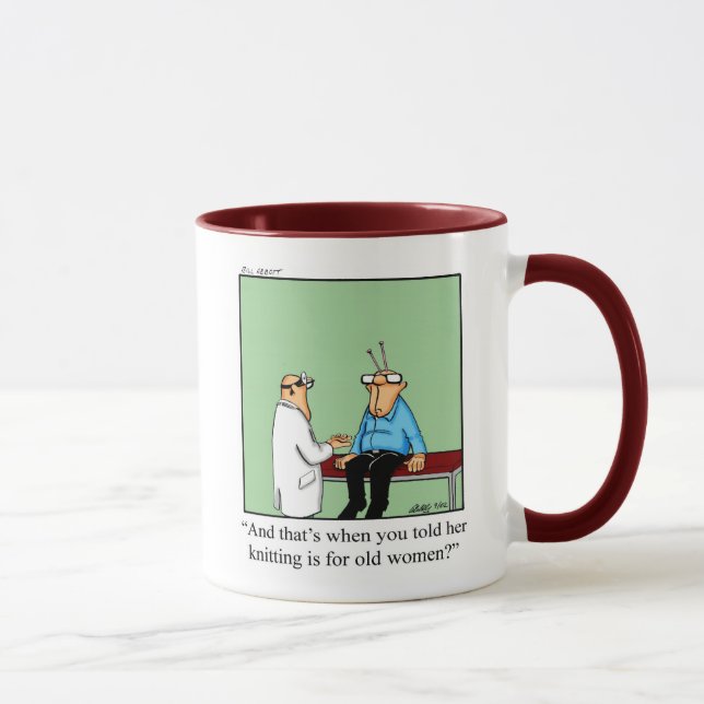 Funny Medical Spaß Tasse Geschenk (Rechts)