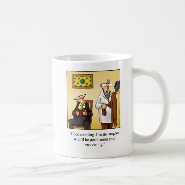 Funny Medical/Surgeon Tasse Gift "Spectickles" (Rechts)