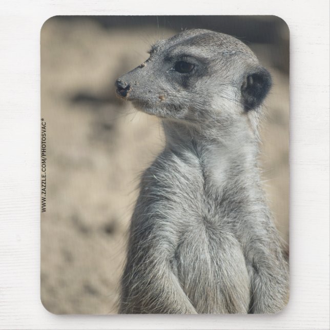Funny Meerkat Mousepad (Vorne)