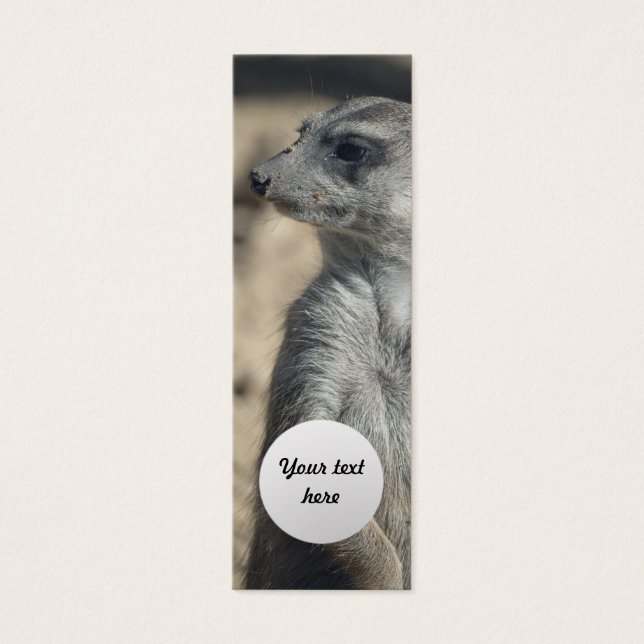 Funny Meerkat Signet personnalisé (Devant)