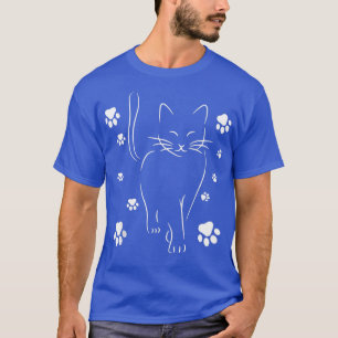 Funny Meh Cat Geschenk für Katzen Liebhaber T-Shirt