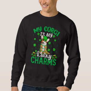 Funny mein Corgi ist mein Glück Charms Corgi St Pa Sweatshirt