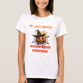 Funny MEIN LETZTE MINUTE HALLOWEEN CUSTAME Ghost P T-Shirt