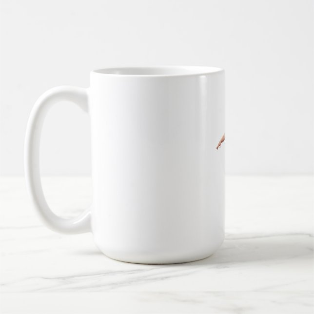 Funny Meme Caricature Mug Humor Coffee Cup Kaffeetasse (Links)