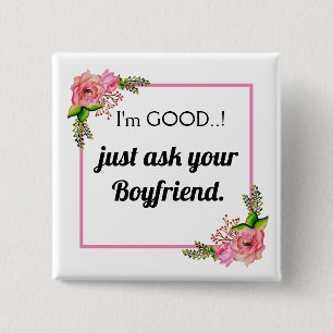 Funny Meme Naughty Girl Bad Spaß Novelty Button