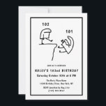 Funny Meme Spaß Simple White 102. Geburtstag Einladung<br><div class="desc">Funny Meme Spaß Einfach Schwarz-weißer 102. Geburtstag Fügen Sie eine Touch Spaß zu Ihrem 102. Geburtstag mit unserer "Funny Meme Spaß Simple Schwarz-weiß" themed Einladung hinzu! Tauchen Sie ein in eine lustige Veranstaltung, die von beliebten Meme in einem eleganten Schwarz-Weiß-Design inspiriert wird. Passen Sie Ihre Einladung jetzt an und ließ...</div>