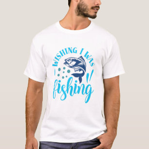 Funny Meme wollte, dass ich Angler fangen Fischer T-Shirt