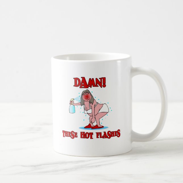 Funny Menopause Kaffeetasse (Rechts)