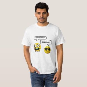 Funny Men's Emoji T - Shirt