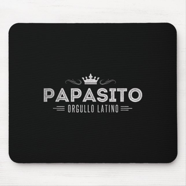 Funny Mens Papasito Father's Day Design For Man  Mousepad (Vorne)