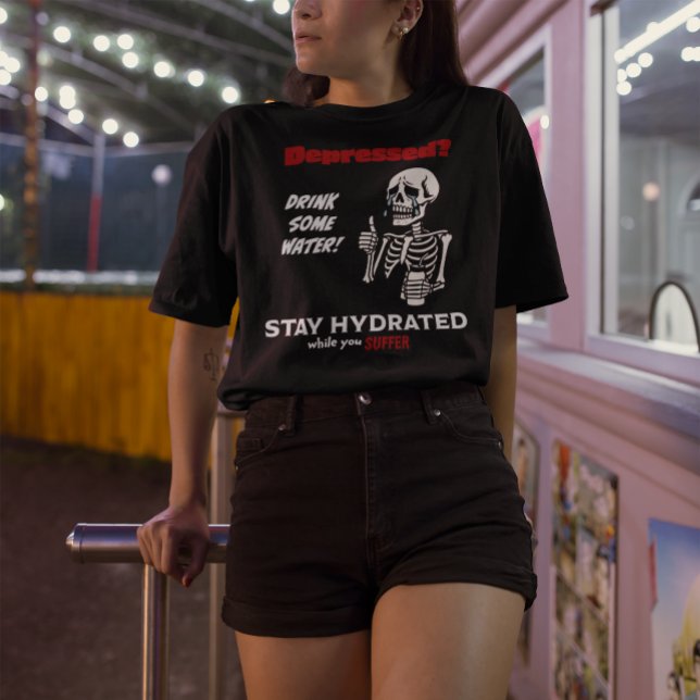 Funny Mental Health Shirt - Light Text (Von Creator hochgeladen)