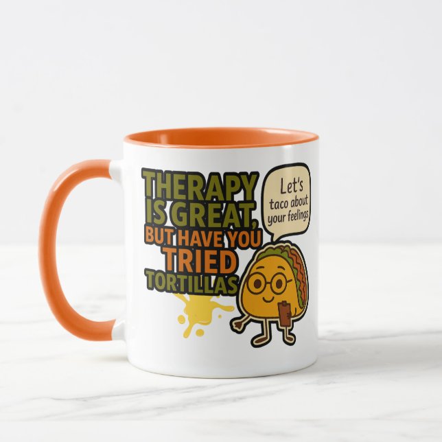 Funny Mental Health Tasse (Links)