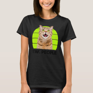 Funny Meow überraschte Katze, Ew. Volksdarstellung T-Shirt