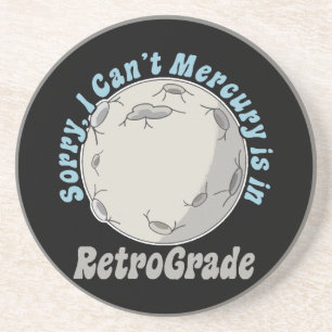 Funny Mercury Retrograde Getränkeuntersetzer