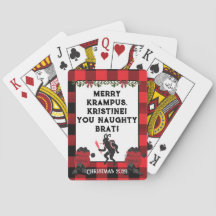Funny Merry Krampus Personalisiert Custom Christma