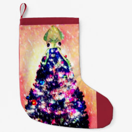 Funny Merry Squidmas Angry Tintenfisch Strumpf Kleiner Weihnachtsstrumpf