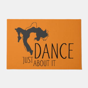 Funny Message - Just Dance about It 1 Fußmatte