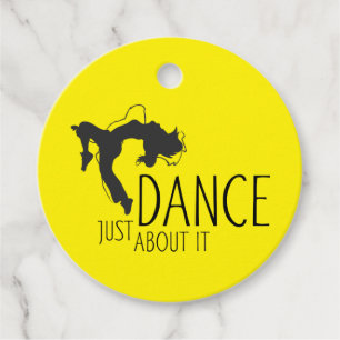 Funny Message - Just Dance about It 1 Geschenkanhänger