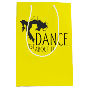 Funny Message - Just Dance about It 1 Mittlere Geschenktüte